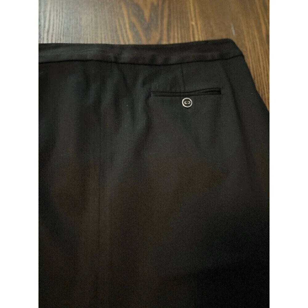 Vintage Bloomingdales‎ Skirt Pencil Straight Black Women’s Sz 16 Classic Career